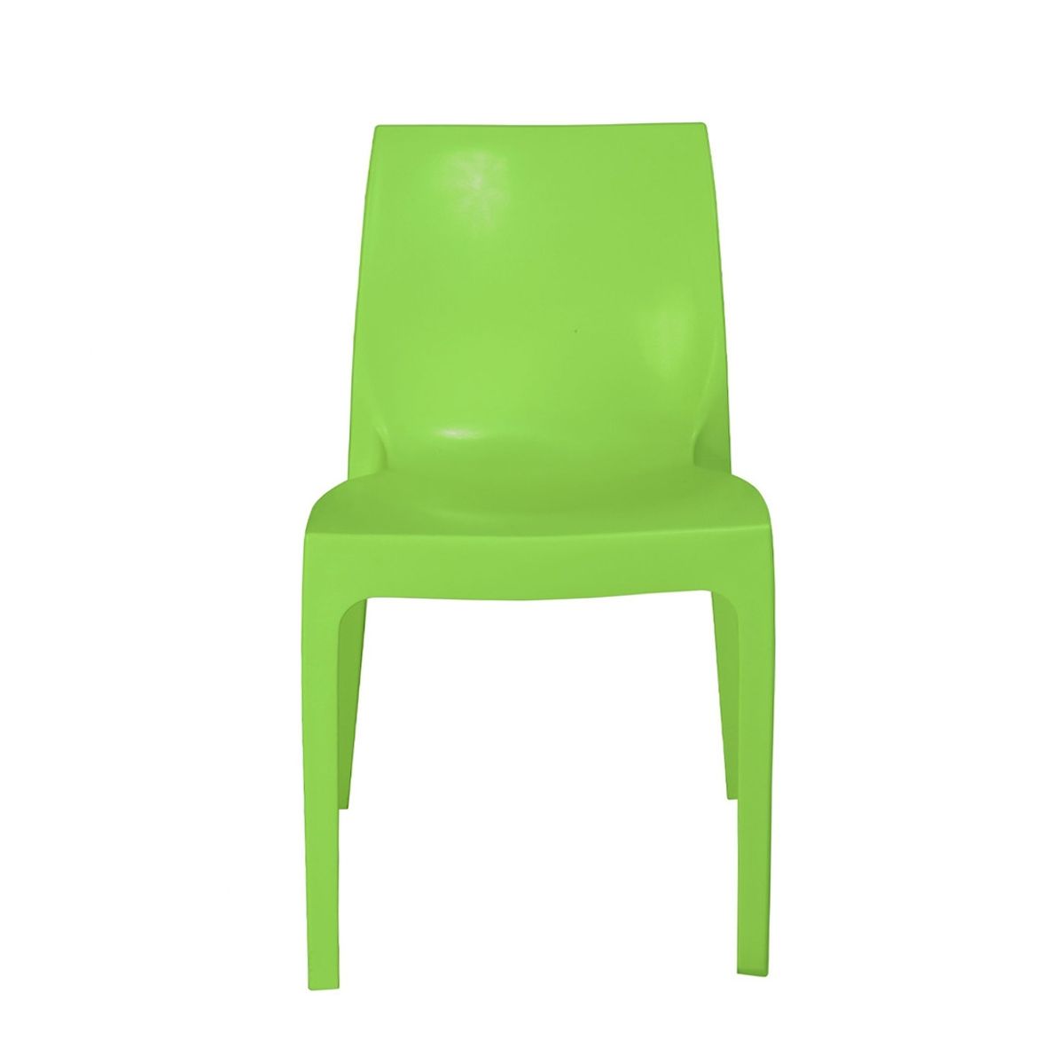 DVP - Silla Plástica Pistacho Resistente Con Filtro Uv Dvp