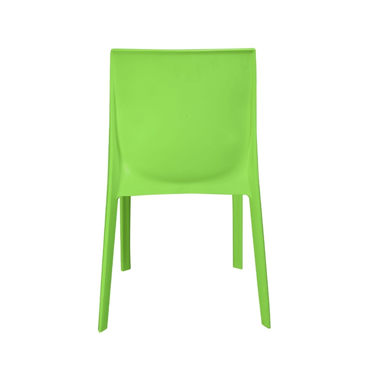 DVP - Silla Plástica Pistacho Resistente Con Filtro Uv Dvp