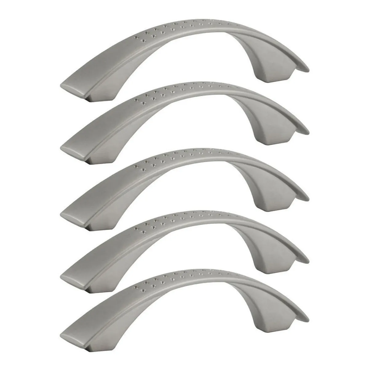 DVP - Tirador Barcelona Metálico 128mm 5 Un Niquel Dvp