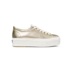 KEDS - Zapatilla Dorado Mujer Triple Up