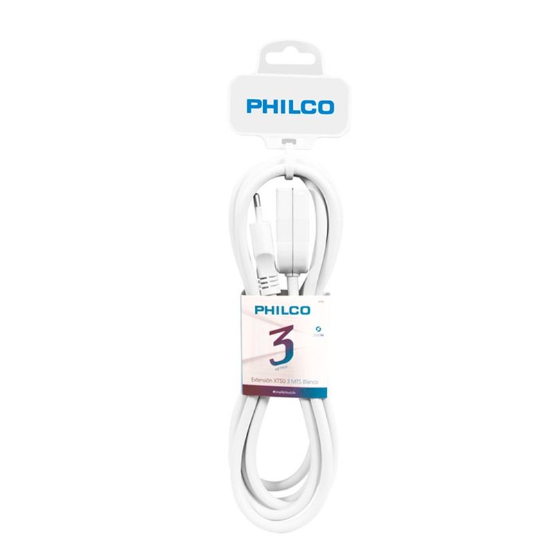 PHILCO - Extensión Philco XT50 3 Mts 2500w PHILCO
