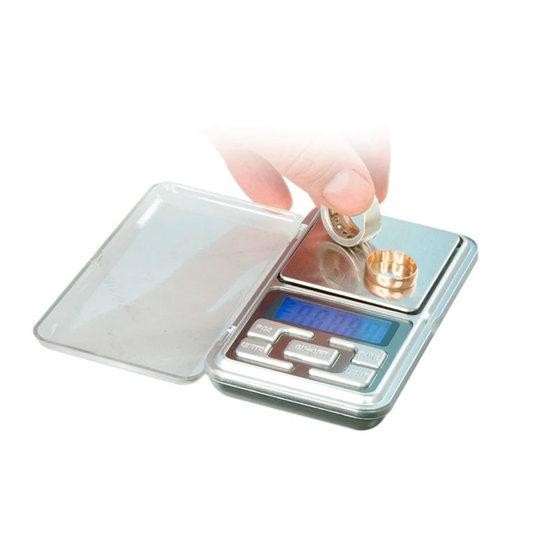 MLAB - Balanza Portátil Cocina Gramera Scalegram 500g Mlab Color Plateado MLAB