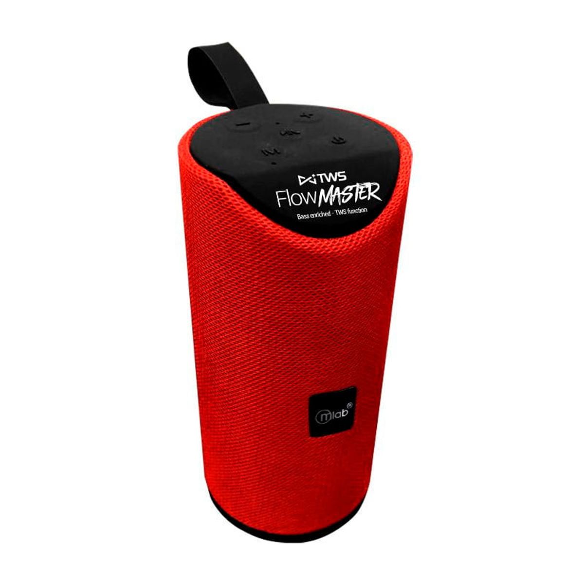 MLAB - Parlante Mlab Flow Master 8858 Bluetooth Usb Fm Rojo MLAB