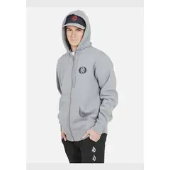 VOLCOM - Poleron STONE FULL ZIPPER Hombre Gris VOLCOM.