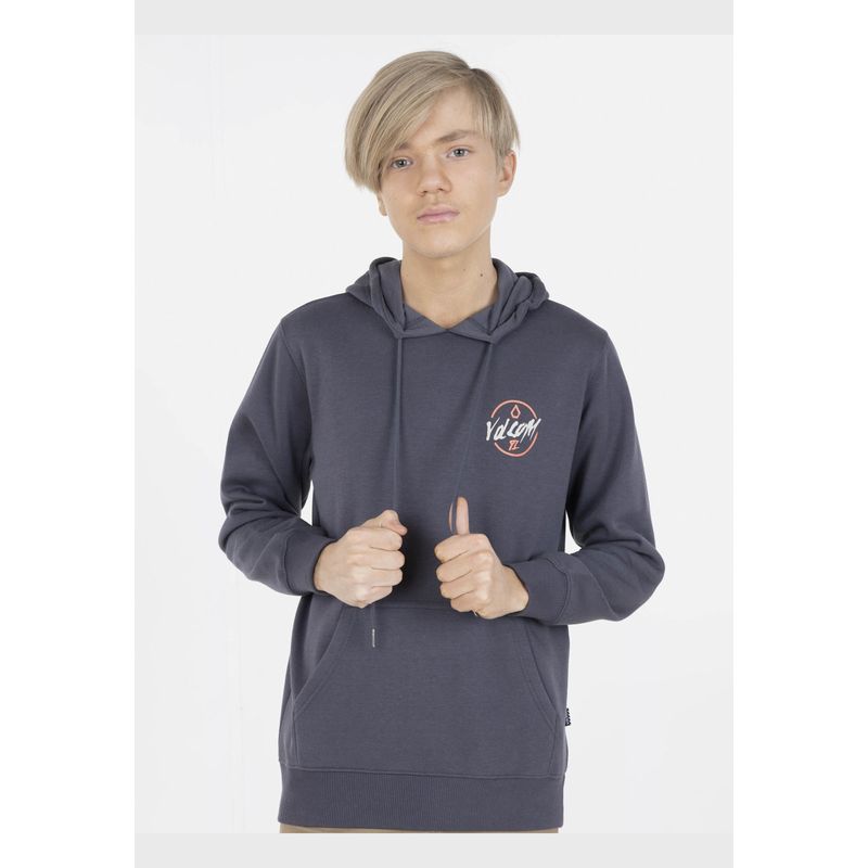 VOLCOM - Poleron BORN TO HOODIE Juvenil Gris Volcom VOLCOM