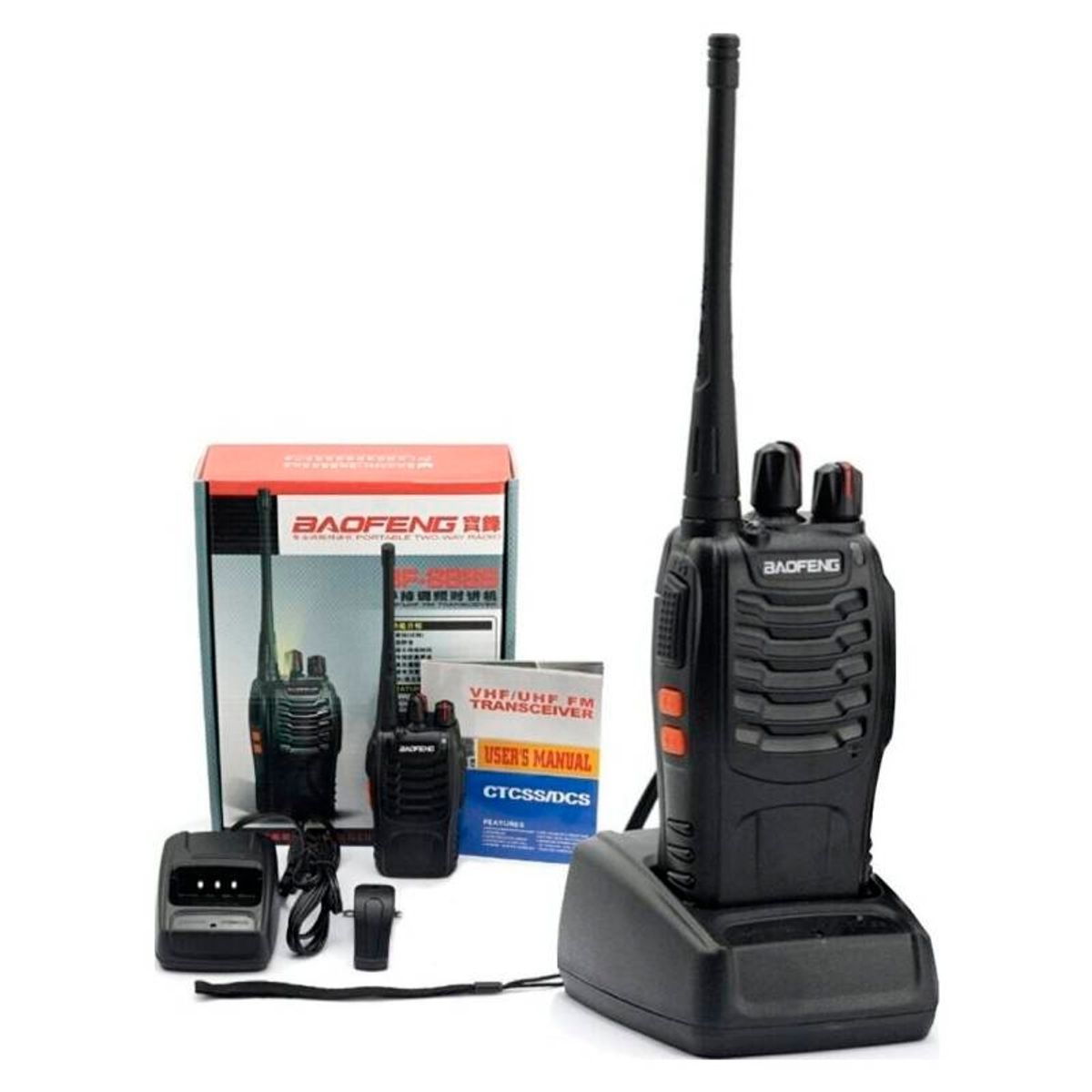 BAOFENG - Intercomunicador Baofeng 7246 Walkie Talkie Hasta 30km BAOFENG