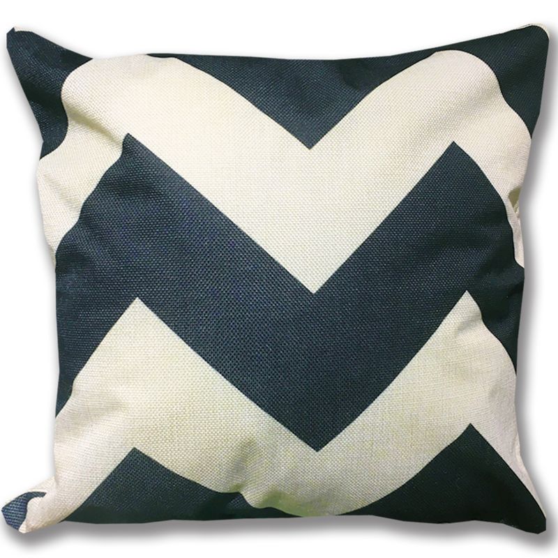 LIVING MARKET - Cojín Zig Zag 45x45