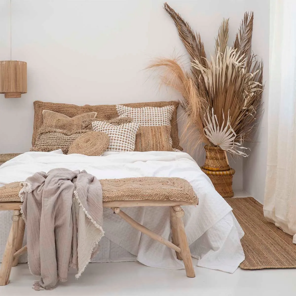CALMA HOUSE - Cubrecama Panal 270x280 Blanco (cama King o Superking) Calma House