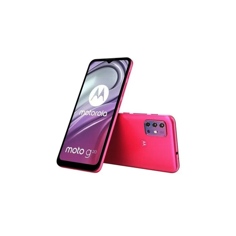 MOTOROLA - Celular Motorola Moto G20 Wom Rosado Pro 64Gb Xt2126-1