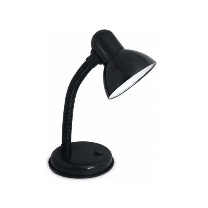 IRM - Lampara Escritorio Color Negro Cuello Flexible