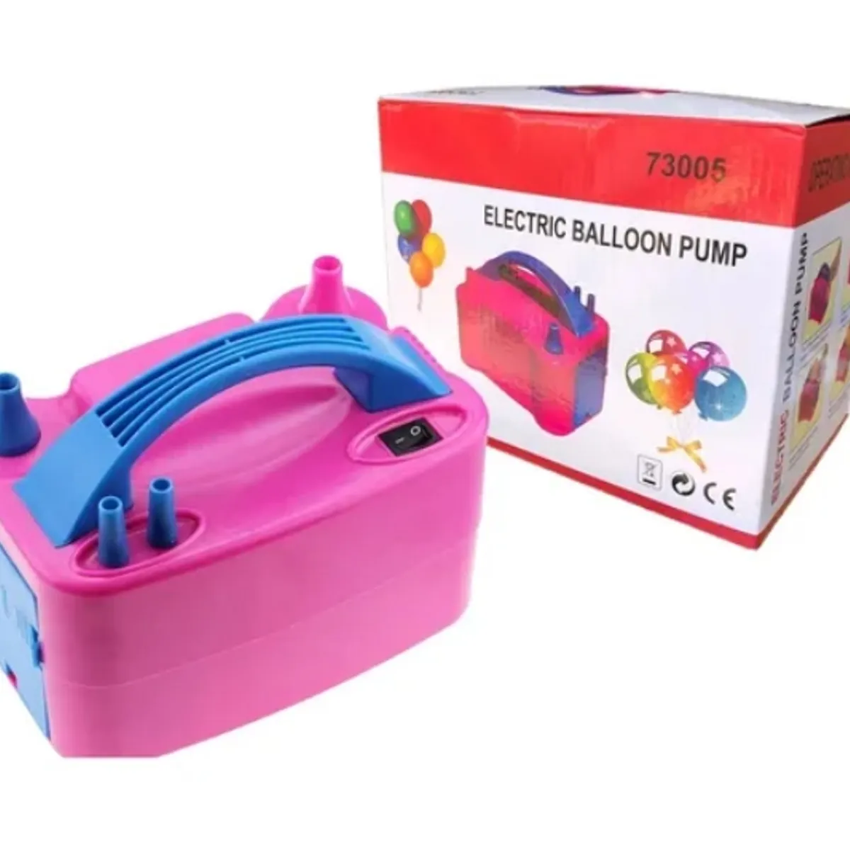 ESHOPANGIE - Inflador Globos Eléctrico Con 2 Inyectores