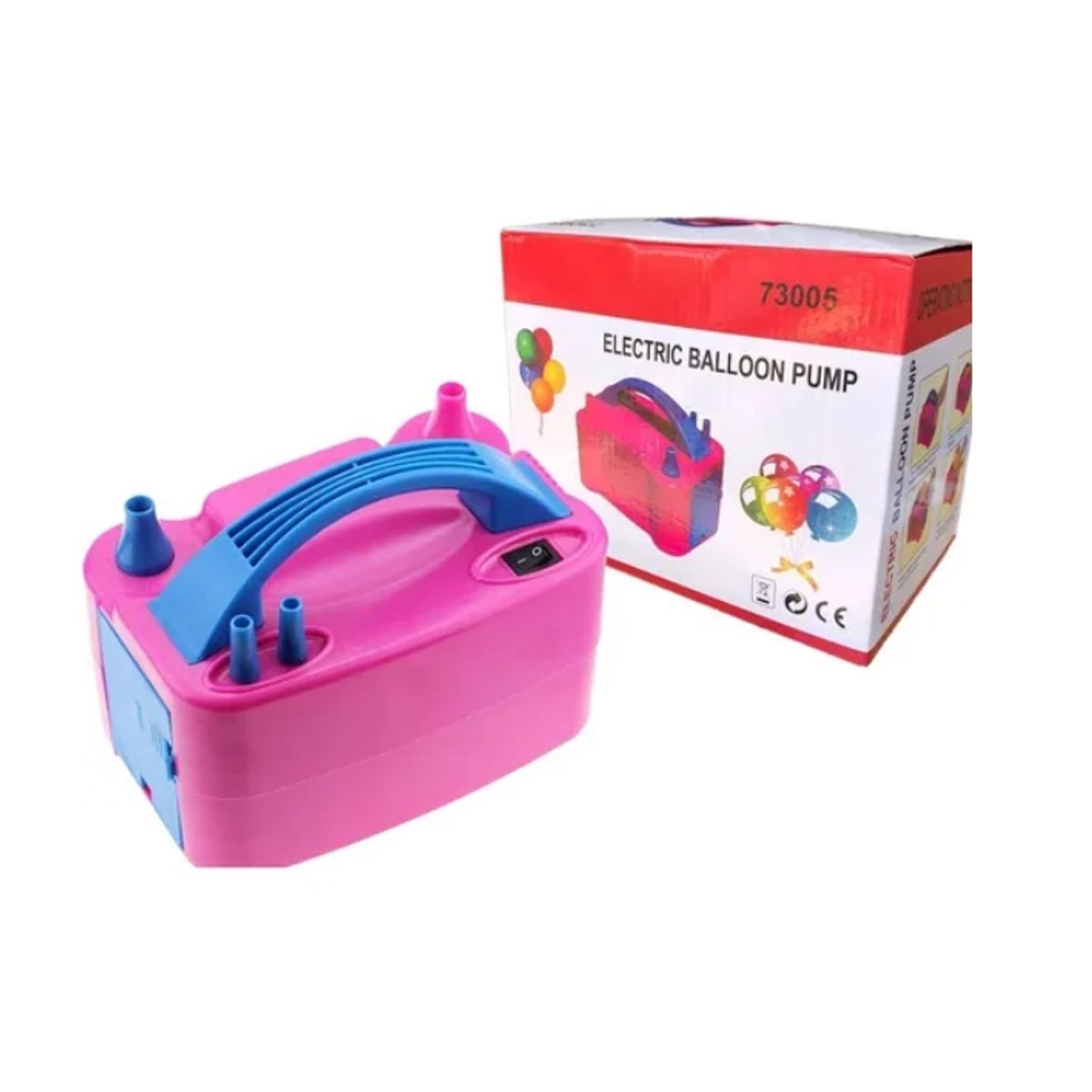 ESHOPANGIE - Inflador Globos Eléctrico Con 2 Inyectores