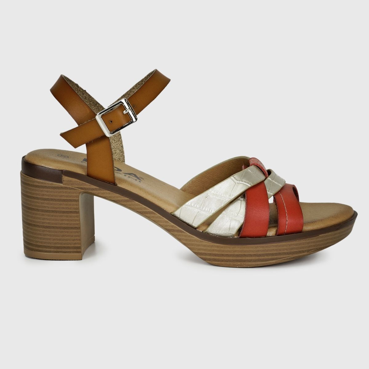 EDA MANZINI - Sandalia Fernanda Rojo EDA MANZINI