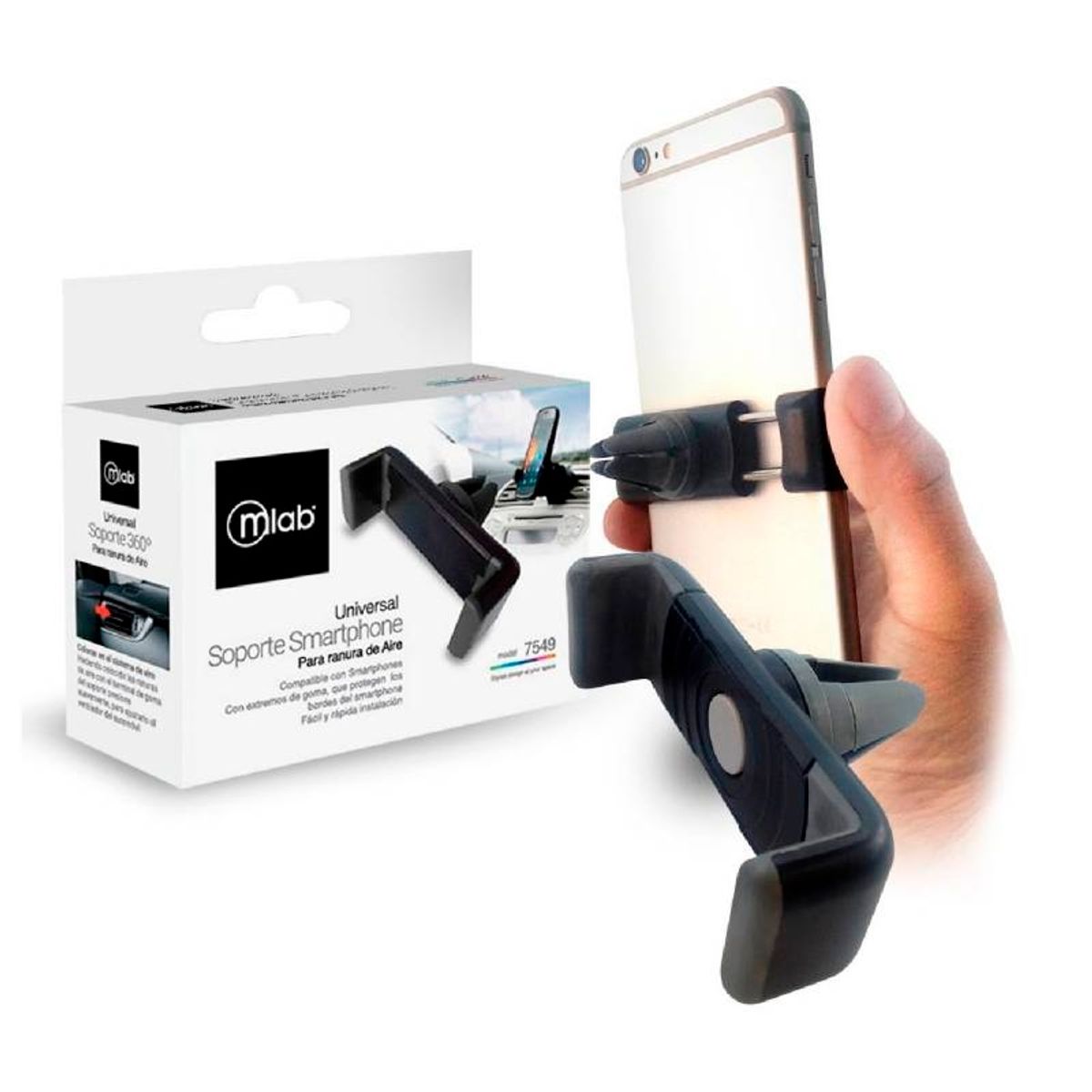 MLAB - MLAB SOPORTE SMARTPHONE AIR VENT 07549 MLAB