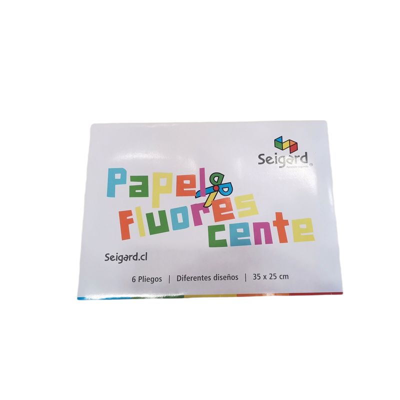 SEIGARD - Sobre Papel Fluorescente SEG820 Multicolor