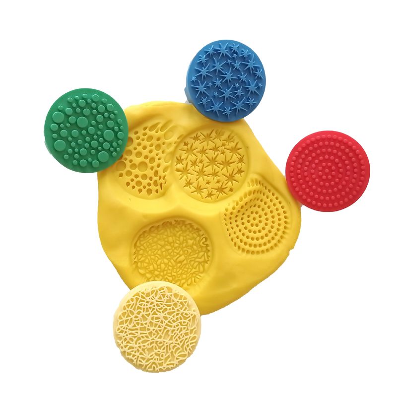 SEIGARD - Set De 4 Timbre De Mano MS-P0326 Multicolor