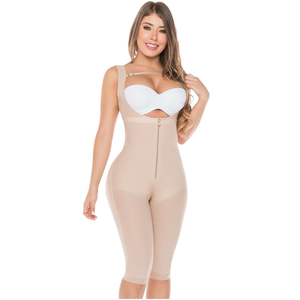 FAJAS SALOME - Faja Colombiana Lipoescultura manga sisa 517 Fajas Salome