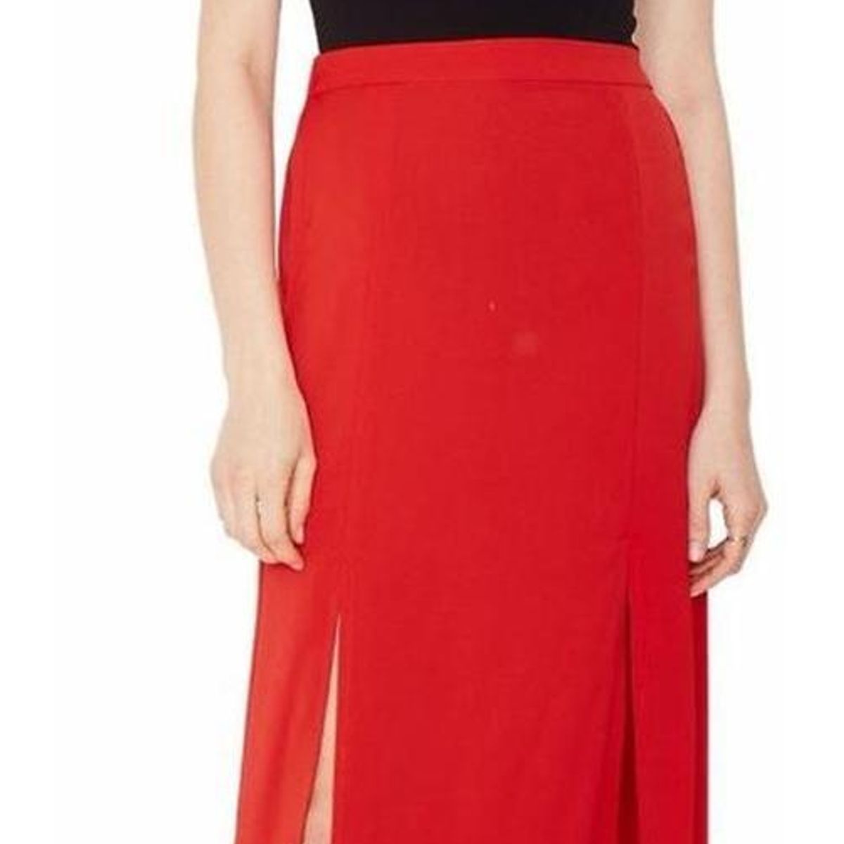 JACINTA TIENDA - Falda Jane midi II roja Jacinta Tienda