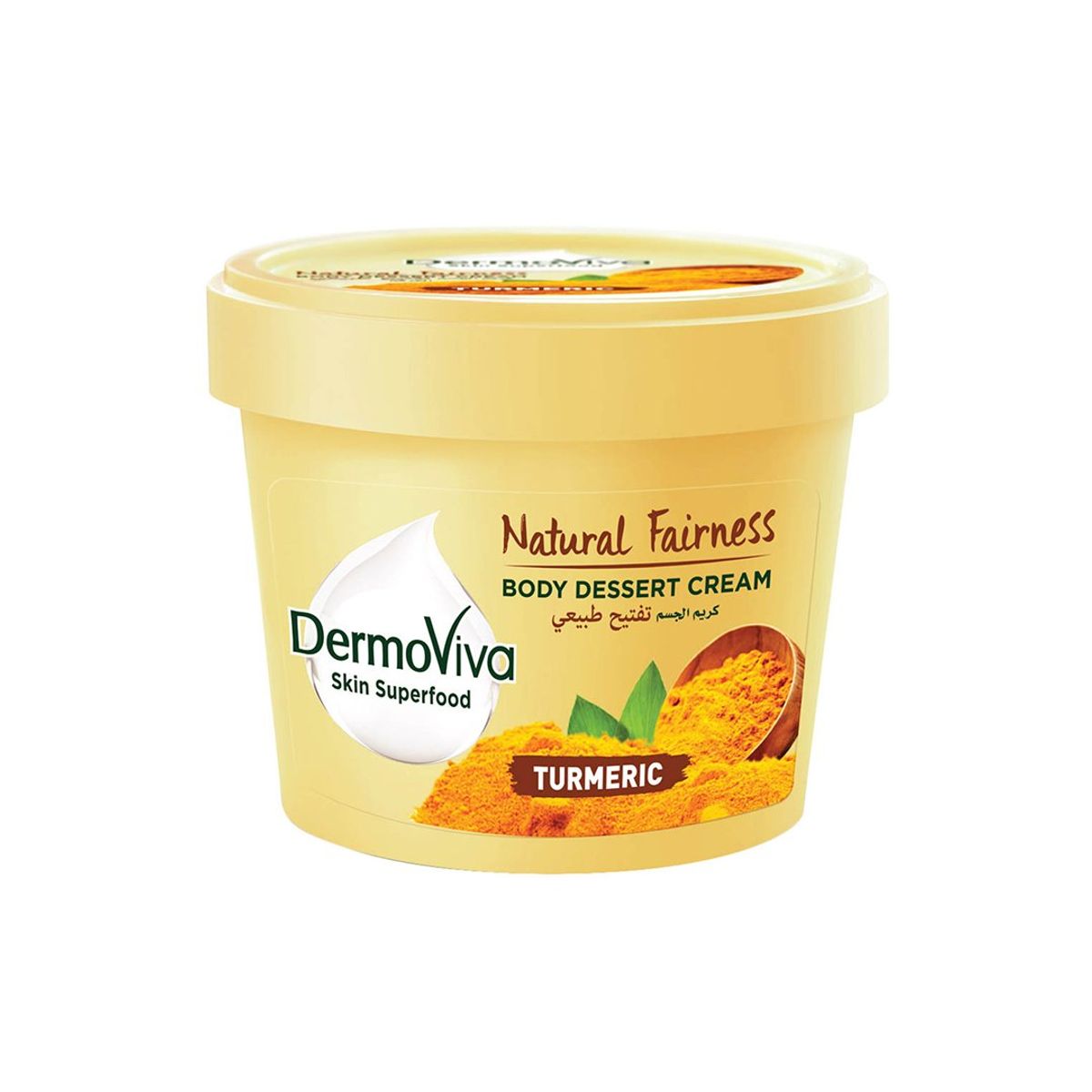 Dermoviva - Dermoviva Crema Corporal Superfood Turmeric 140ml - Turquesa.-