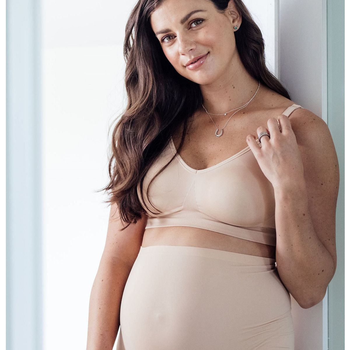 BRAVADO DESIGNS - Sosten Lactancia Body Silk Seamless Beige