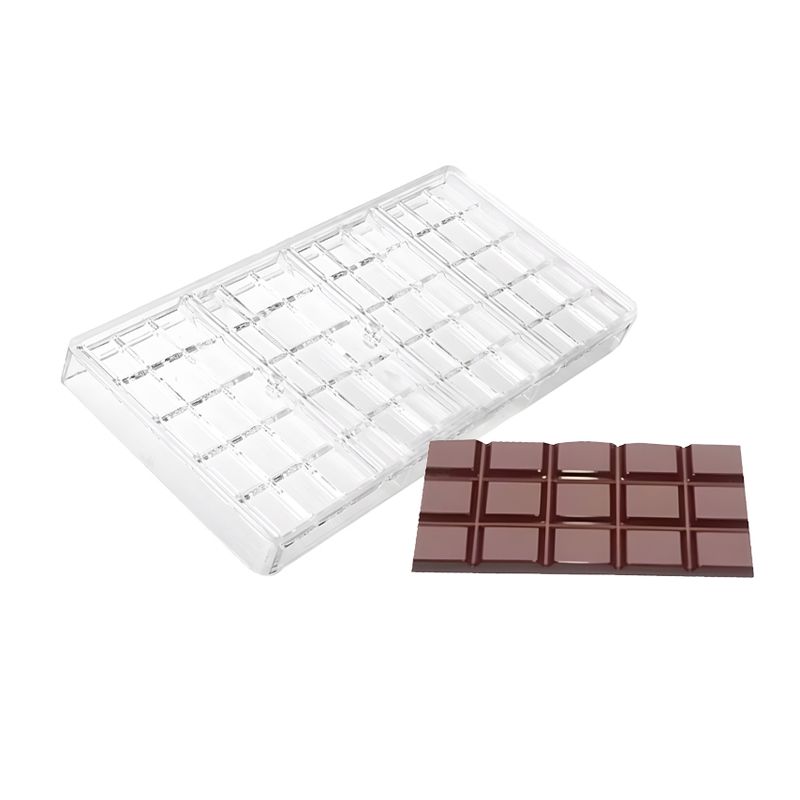 GENERICO - Moldes De Chocolate Policarbonato Moldes Barra De Chocolate4