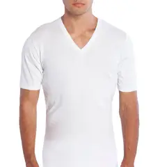 TAIS - Camiseta Algodón Manga Corta Blanco