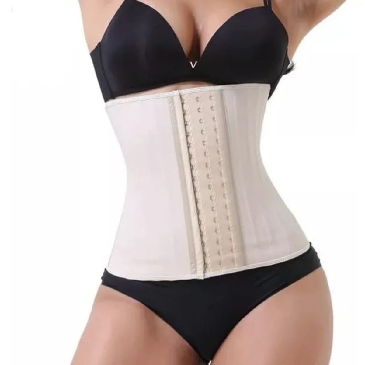 GENERICO - faja modeladora de cintura y abdomen, de 25 varillas..