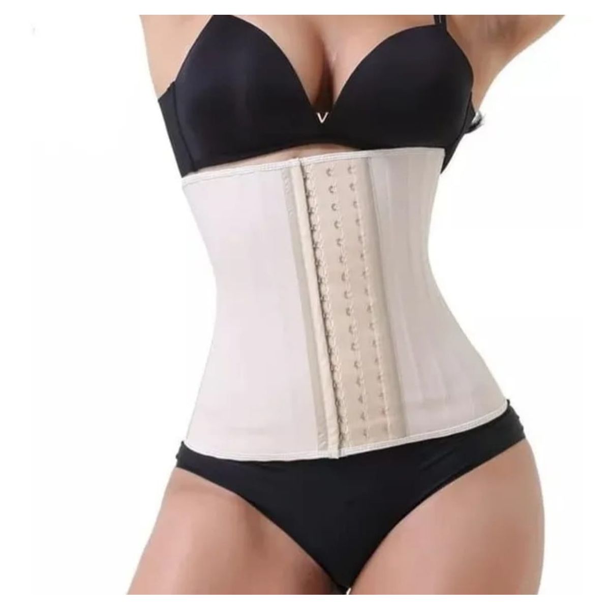 GENERICO - faja modeladora de cintura y abdomen, de 25 varillas..