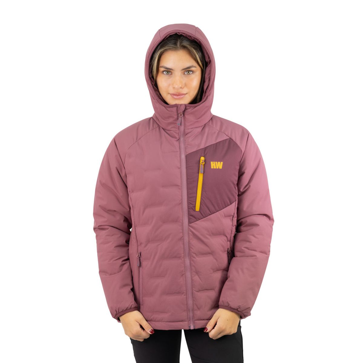 HARDWORK - Parka Insulada HW Explorer Mujer Uva