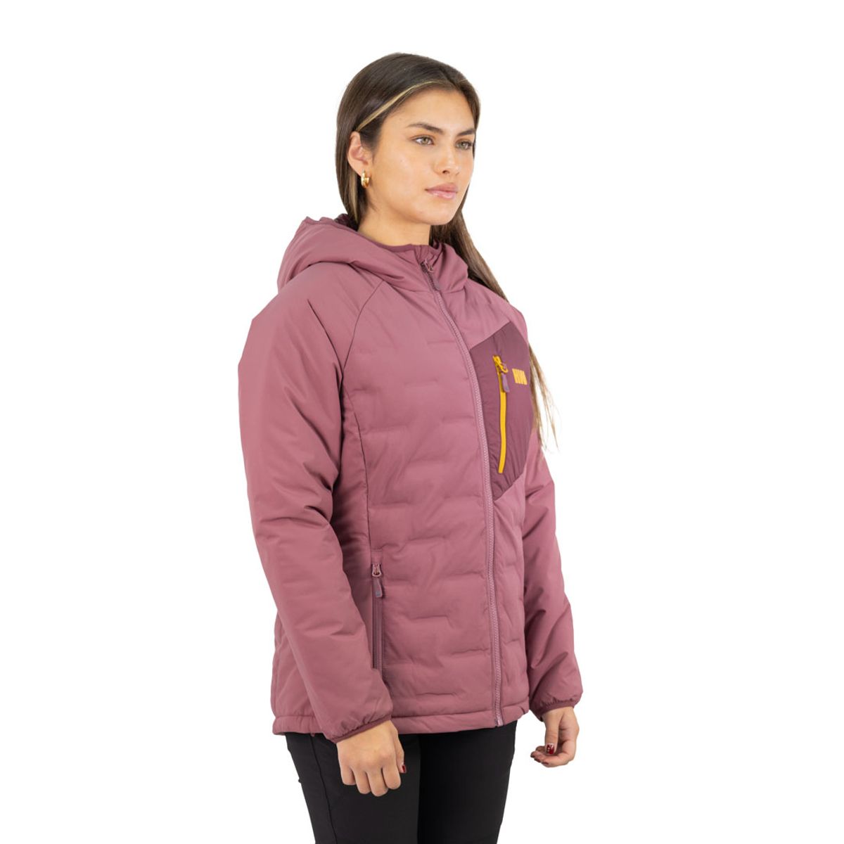 HARDWORK - Parka Insulada HW Explorer Mujer Uva