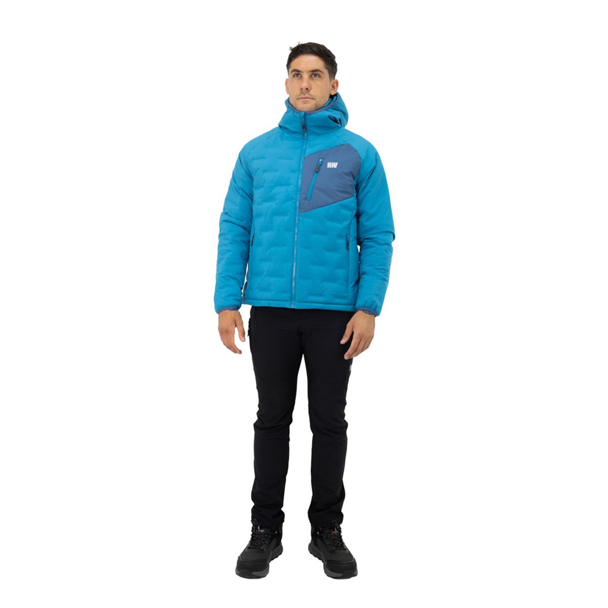 HARDWORK - Parka Insulada HW Explorer Hombre Petroleo