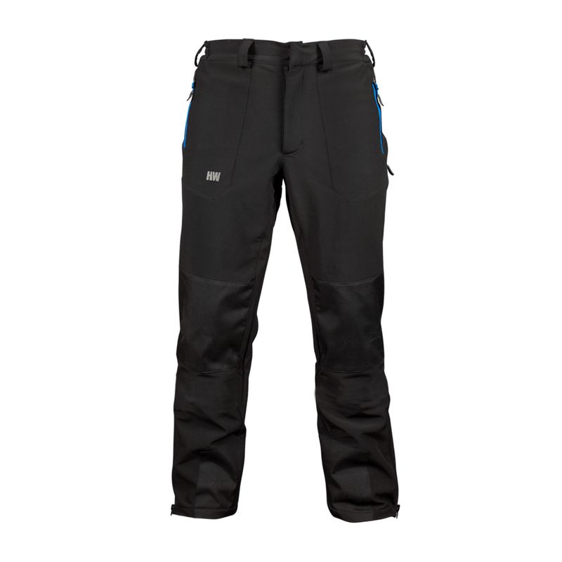 HARDWORK - Pantalón HW Softshell Wolverine Antiácido Negro/Azul