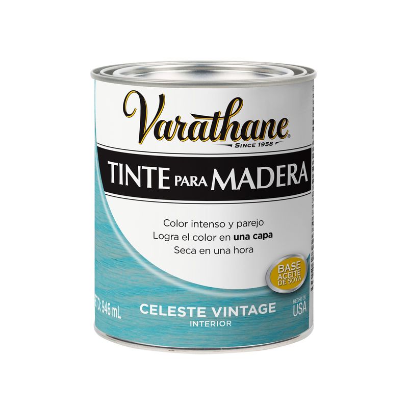 RUST OLEUM - Tinte para Madera Celeste Vintage