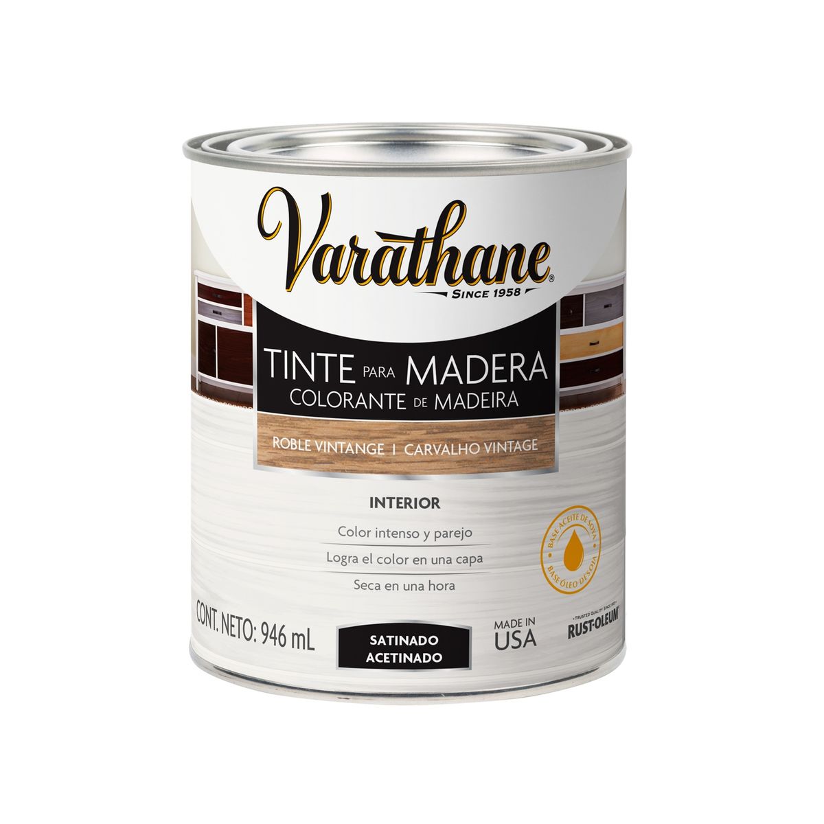 RUST OLEUM - Tinte para Madera Roble Vintage