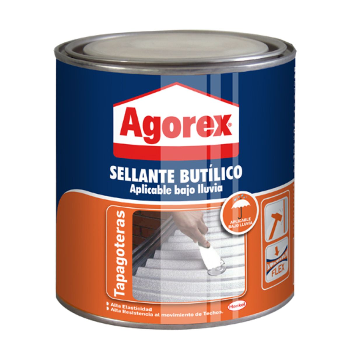 GENERICO - Sellante Butílico Tapagoteras Agorex 900 grs