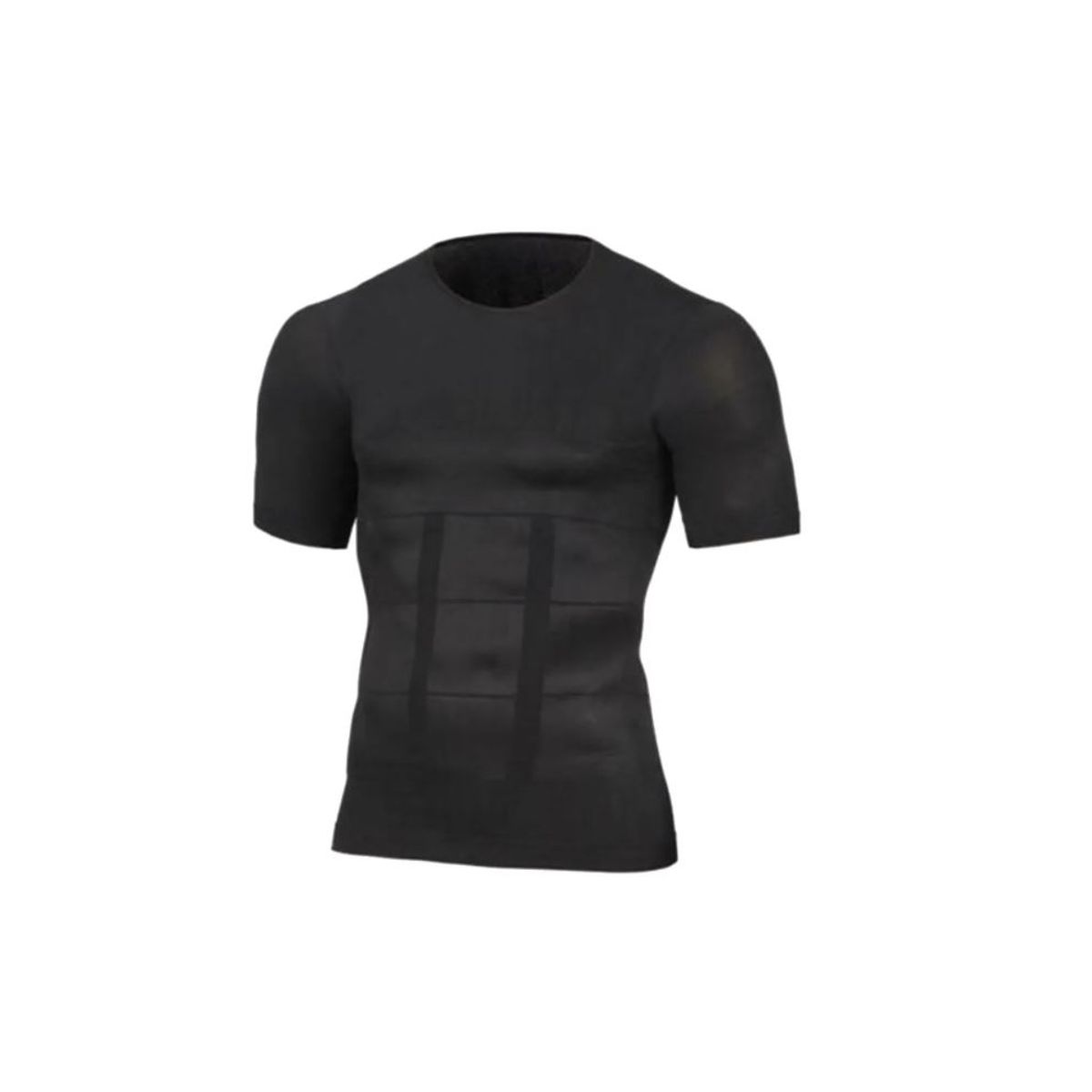GENERICO - Faja Camiseta Reductora Hombre Con Mangas