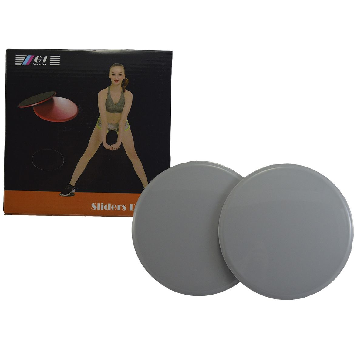 GENERICO - Par Discos Deslizantes Crossfit Pilates