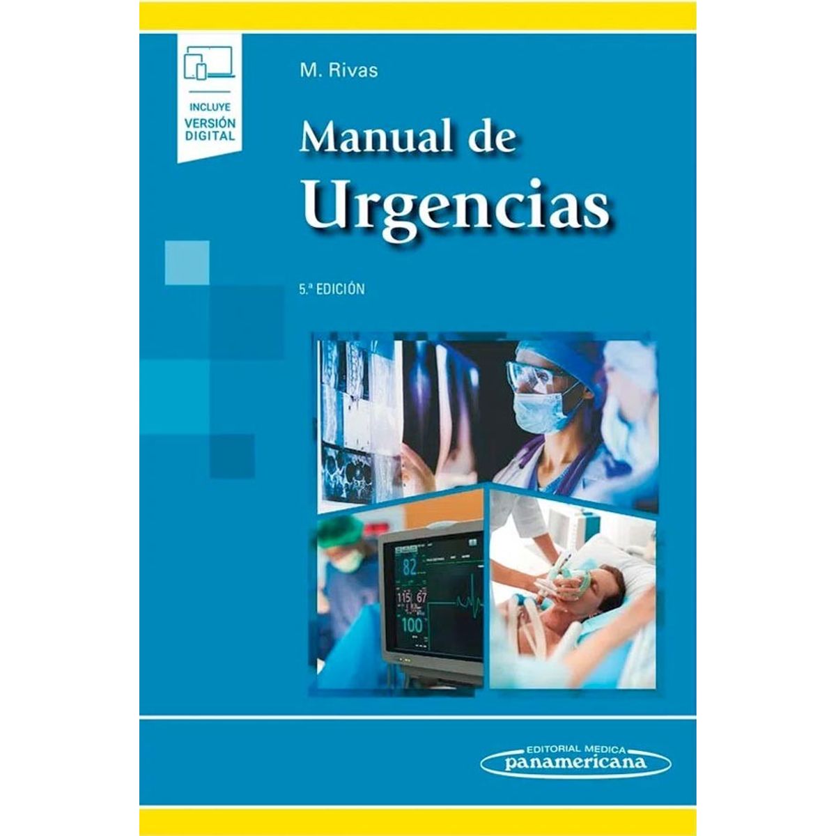 EDITORIAL MEDITERRANEO - Libro Manual De Urgencias 5 Ed + E