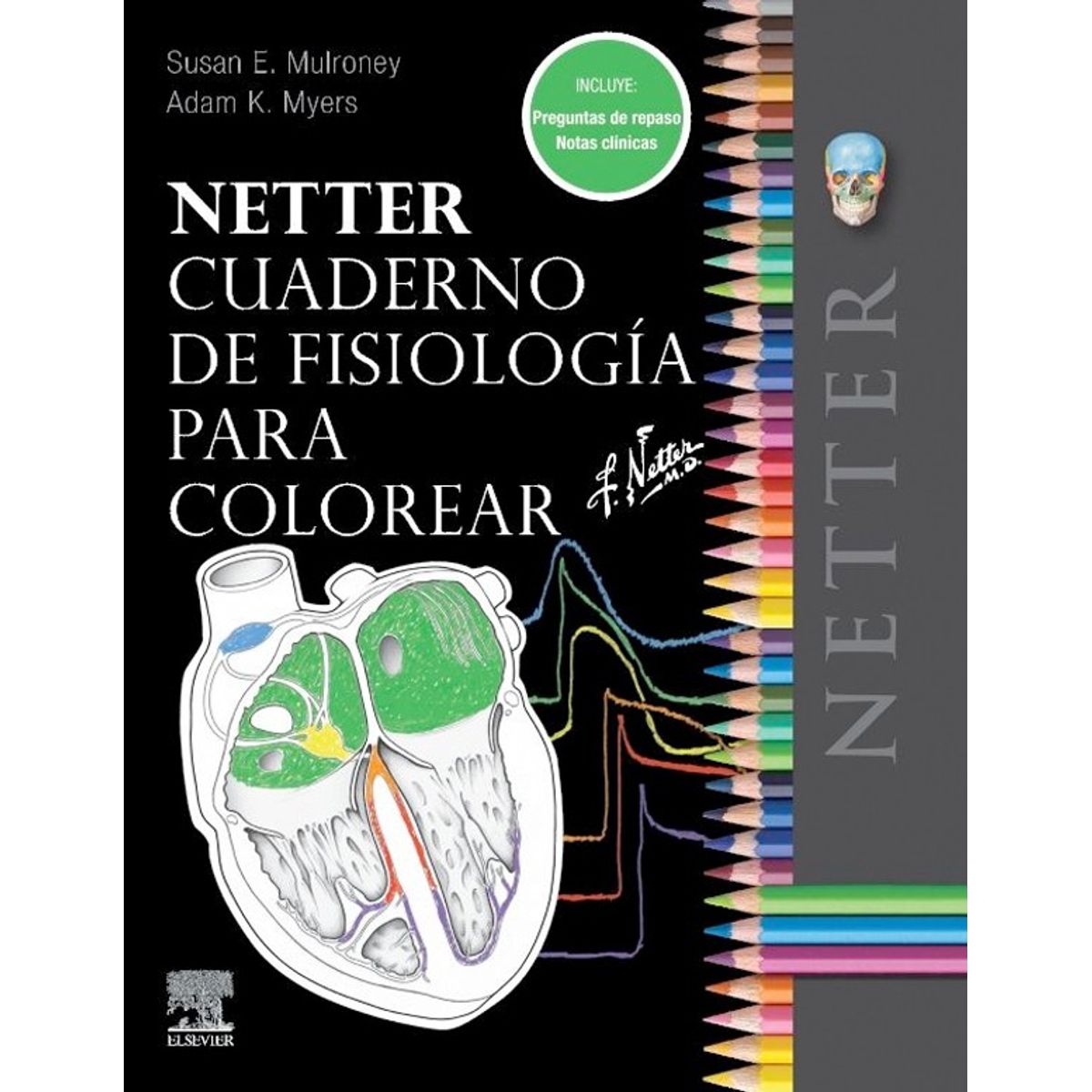 EDITORIAL MEDITERRANEO - Libro Netter. Cuaderno De Fisiología Para Colorear
