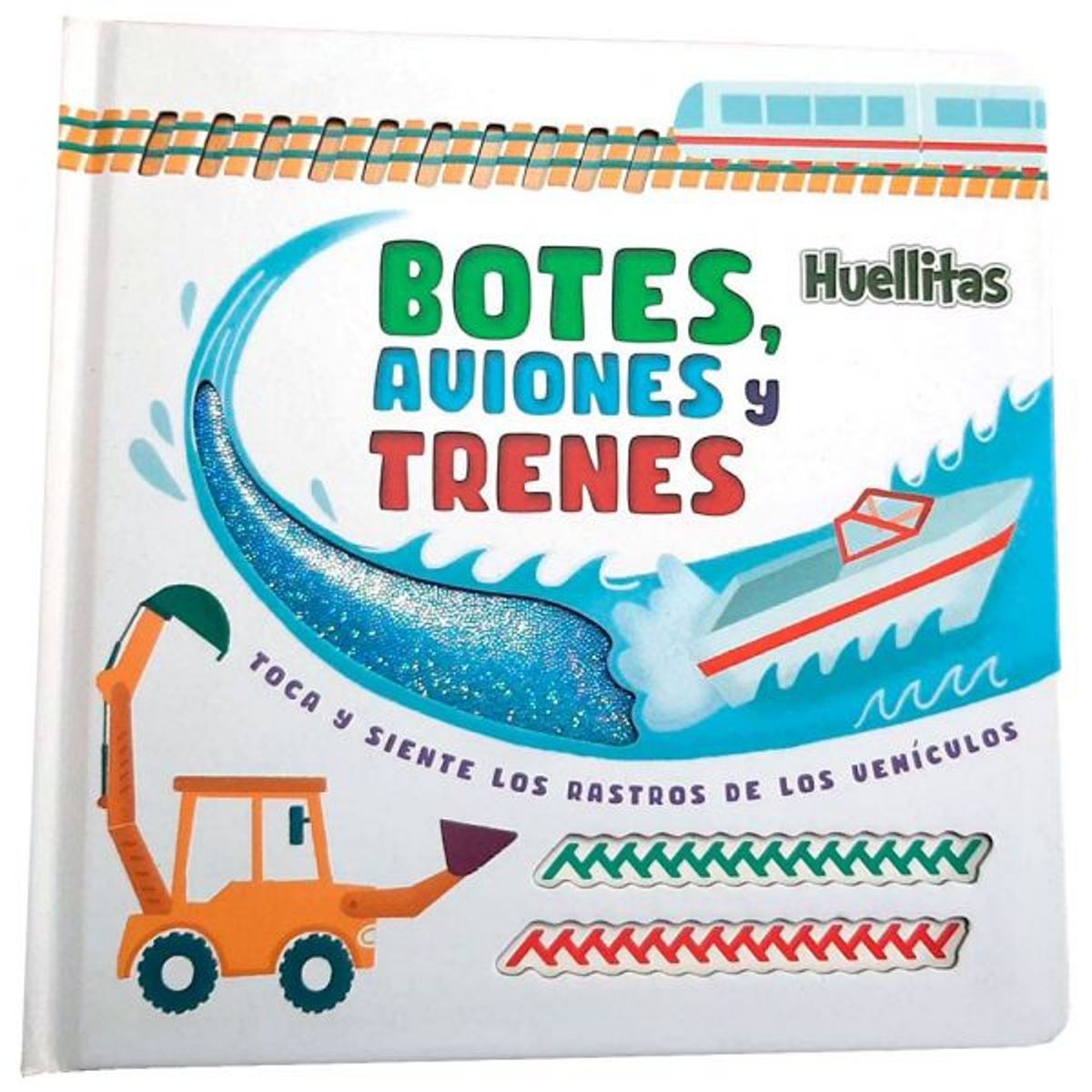 LATINBOOKS - Huellitas -Botes; Aviones Y Trenes