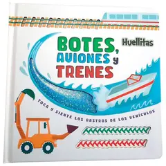 LATINBOOKS - Huellitas -Botes, Aviones Y Trenes