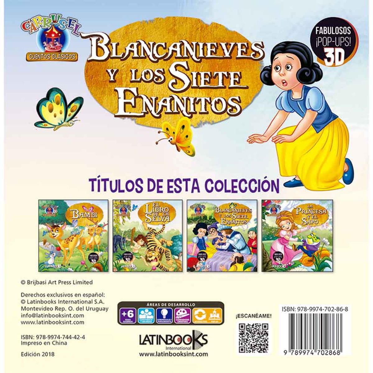 LATINBOOKS - Mini Carrusel -Blancanieves