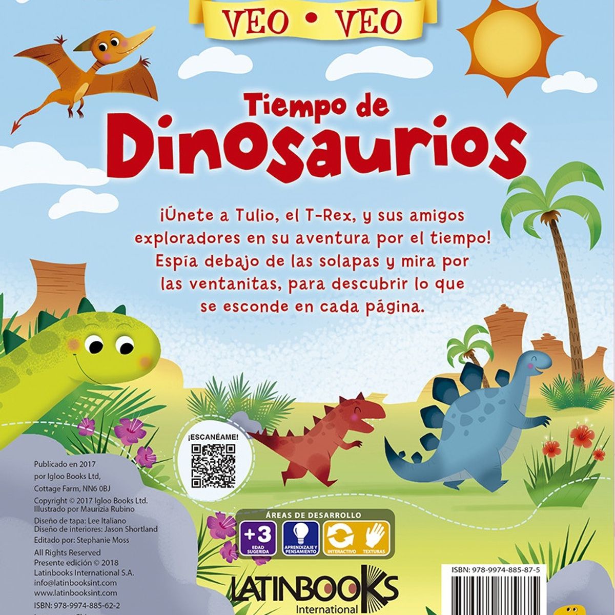 LATINBOOKS - Veo Veo - Tiempo De Dinosaurios