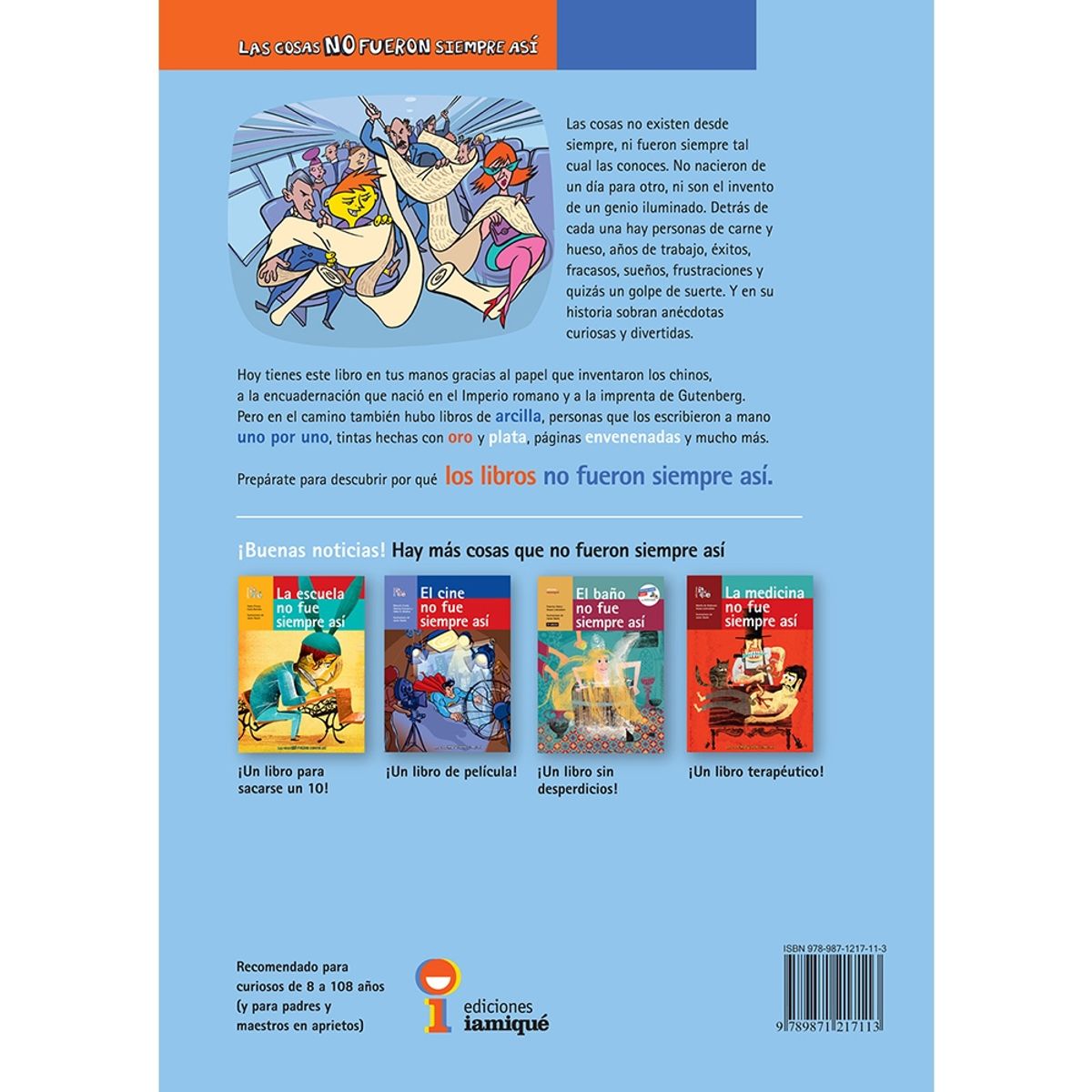 IAMIQUE - Los Libros No Fueron Siempre Así