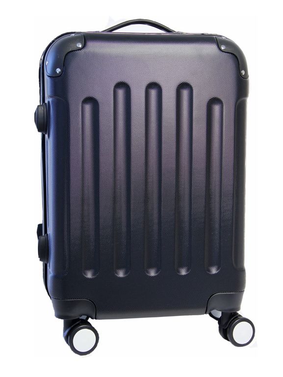 Maleta Cabina Carry On Valija de Mano Negro Negro TALLA UNICA