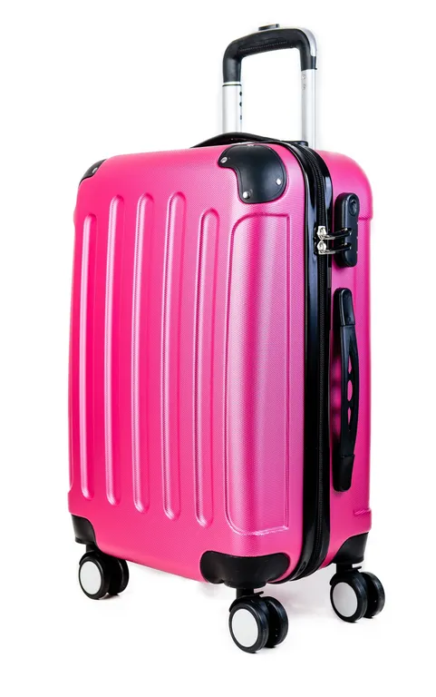 Maleta Cabina Carry On Valija de Mano Rosada Rosa TALLA UNICA