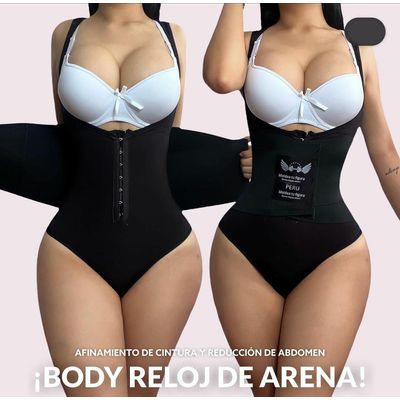 Imagen 2 del producto Faja body Originales Reloj de arena negra