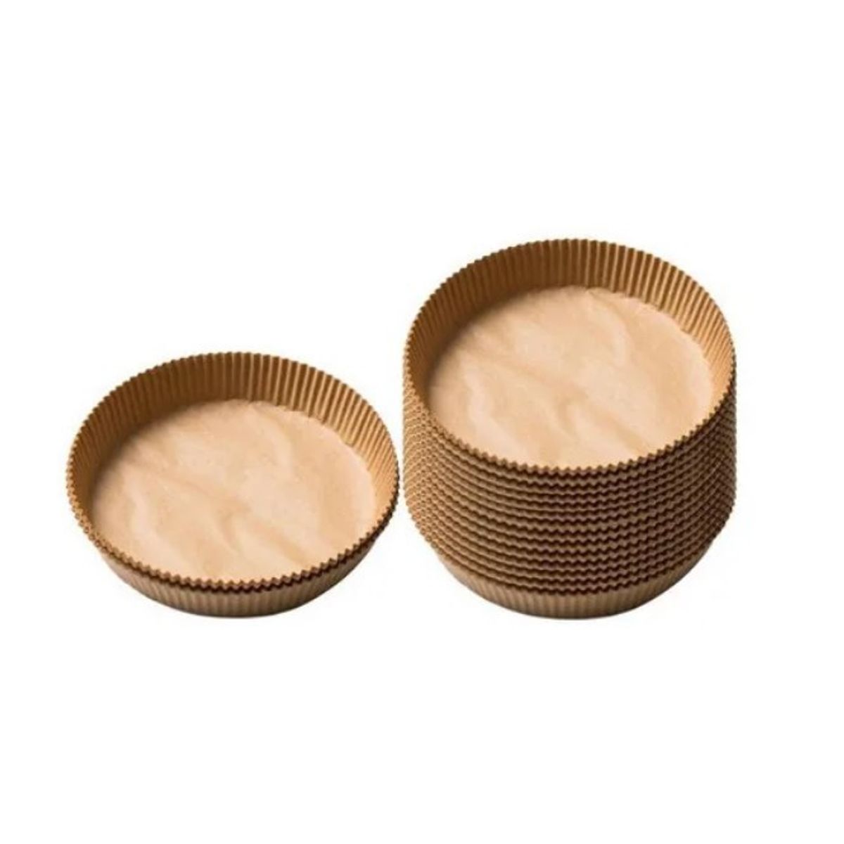 GENERICO - Pack 50 Forros Antiadherente Desechables Freidora Air Fryer