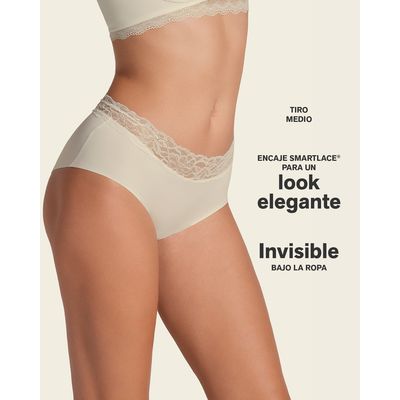 Imagen 2 del producto Panties 012960 Hipsters y Cacheteros Crema