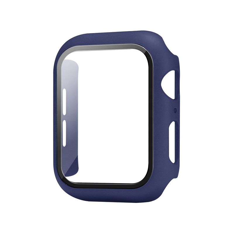 GENERICO - Carcasa Apple Watch Azul Marino Todas las Series 42mm.